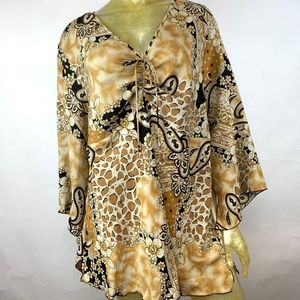 Fashion Bug Plus Floral Blouse Sz 22/24